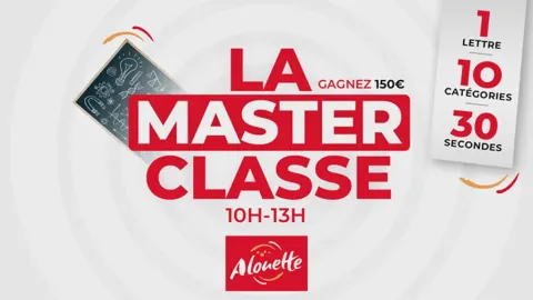 10h La MasterClasse