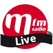 Logo M Radio - 100% Live